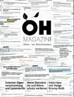 Deckblatt des ÖH Boku Magazins, Klima - ein Zwischenstand, Winterausgabe 12/2024